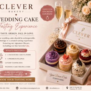 The Clever Bakery Cake Tasting Experience